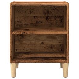 Berkfield Home Bedside Cabinets 2 pcs Old Wood 40x30x50 cm Engineered Wood in Brown - Size: 40 x 30 x 50 cm - thumbnail 4