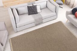 RugsX Jute Rug in Black - Size: 160 cm x 220 cm - thumbnail 4