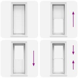 Berkfield Home Plisse Blind 50x150cm White Pleated Blind - Size: 50x150 cm - thumbnail 6