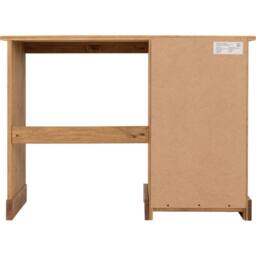 FORGEVIO 4 Drawer Dressing Table Bedroom Wax Solid Wood Pine in Brown - thumbnail 5