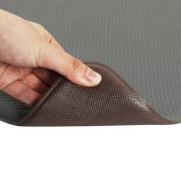 Marlow Kitchen Mat 2Pcs Non Slip Woven Rubber Floor Mat Absorbent Runner Grey - Size: 45 cm x 150 cm - thumbnail 5