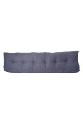 Living and Home Triangle Wedge Headboard Pillow Backrest Support Cushion in Blue - thumbnail 6