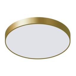 Netlighting Modern LED Flush Ceiling Light Golden Warm White 3000K 3600lm in Gold - thumbnail 1