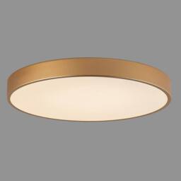 Netlighting Modern LED Flush Ceiling Light Golden Warm White 3000K 3600lm in Gold - thumbnail 5