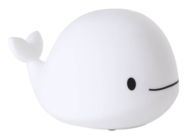 Eglo Castellino, Whale Night Light / Table Lamp for Kids in White - image 1