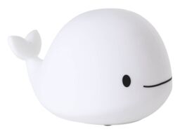 Eglo Castellino, Whale Night Light / Table Lamp for Kids in White - thumbnail 1