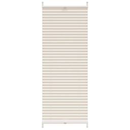Berkfield Home Plisse Blind 50x100cm Creme in Cream - Size: 50x100 cm - thumbnail 3