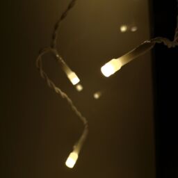 Samuel Alexander 25m 1000 Warm White LED Frosted Icicle Indoor Outdoor Christmas Lights with Timer - thumbnail 5