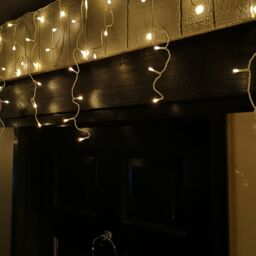 Samuel Alexander 25m 1000 Warm White LED Frosted Icicle Indoor Outdoor Christmas Lights with Timer - thumbnail 4