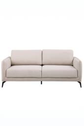 More4Homes Oslo Modern Scandi Style Fabric Living Room 3 Seater Sofa in Beige - thumbnail 2