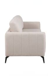 More4Homes Oslo Modern Scandi Style Fabric Living Room 3 Seater Sofa in Beige - thumbnail 3