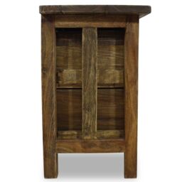 Berkfield Home Nightstand Solid Reclaimed Wood 40x30x51 cm in Brown - Size: 40 x 30 x 51 cm - thumbnail 4