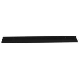 Berkfield Home Wall Shelves 2 pcs Black 115x9x3 cm - Size: 115 x 9 x 3 cm - thumbnail 4