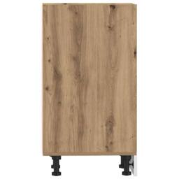 Berkfield Home Durable Bottom Cabinet Artisan Oak 40x44.5x81.5 cm Engineered Wood in Brown - thumbnail 5