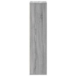 Berkfield Home Decorative Bookcase Grey Sonoma 50x25x105 cm Engineered Wood - Size: 50 x 25 x 105 cm - thumbnail 5