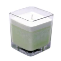 KDMD White Label Soy Wax Jar Candle - Cucumber & Mint in Green