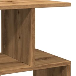 Berkfield Home Bedside Cabinet Artisan Oak 50x30x51.5 cm Engineered Wood in Brown - thumbnail 7