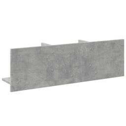 Berkfield Home Wall Cabinet 100x16.5x30 cm Concrete Grey Engineered Wood - thumbnail 6