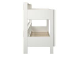 Noomi Bodie Wooden Bunk Bed in White - Size: EU Single - thumbnail 7