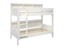 Noomi Bodie Wooden Bunk Bed in White - Size: EU Single - thumbnail 6