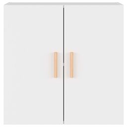 Berkfield Home Wall Cabinet White 60x30x60 cm Engineered Wood - Size: 60 x 30 x 60 cm - thumbnail 5