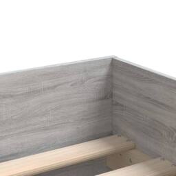 Berkfield Home Bed Frame with Drawers without Mattress Grey Sonoma 100x200 cm - thumbnail 9