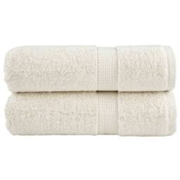 Berkfield Home Premium Guest Towels SOLUND 2 pcs Cream 30x50 cm 600 gsm - thumbnail 2