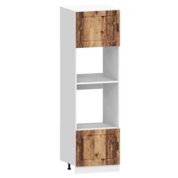 Berkfield Home 7 Piece Kitchen Cabinet Set Kalmar Old Wood Engineered Wood in Brown - thumbnail 5