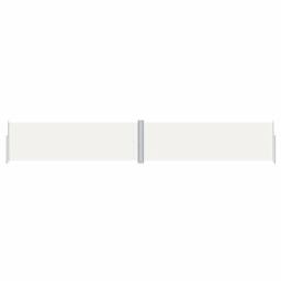 Berkfield Home Retractable Side Awning Cream 160x1000 cm - thumbnail 2