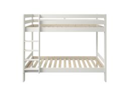 Noomi Nora Solid Wood Bunk Bed in White - Size: EU Single - thumbnail 6