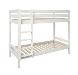Noomi Nora Solid Wood Bunk Bed in White - Size: EU Single - thumbnail 3