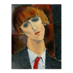 Artery8 Amedeo Modigliani Framed Wall Art Print Madame Kisling Portrait - Size: A4 - thumbnail 3