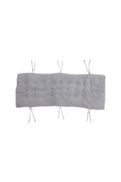 Living and Home 110x40cm Sherpa Fleece Lounge Cushion Warm Seat Pad Cosy Home Decor in Grey - Size: 110x40 cm - thumbnail 3