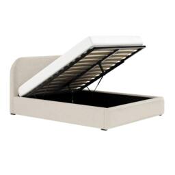 Flair Alba Ottoman Bed Cream Boucle - Size: King - thumbnail 5