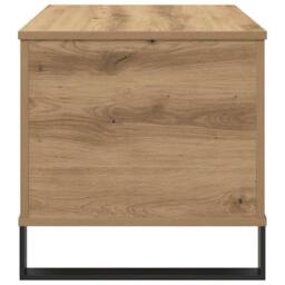 Berkfield Home Coffee Table Artisan Oak 60x44.5x45 cm Engineered Wood in Brown - thumbnail 6