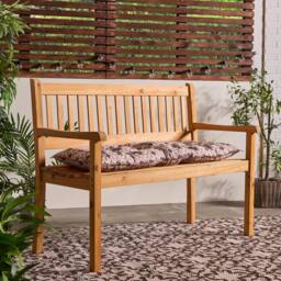 OHS Tiles Print 2 Seater Outdoor Bench Cushion Garden Furniture Seat - thumbnail 1