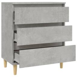 Berkfield Home Sideboard Concrete Grey 60x35x70 cm Engineered Wood - Size: 60 x 35 x 70 cm - thumbnail 7