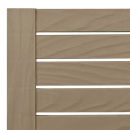 Berkfield Home Sun Lounger Light Brown 155x58x83 cm Polypropylene - Size: 155 x 58 x 83 cm - thumbnail 8
