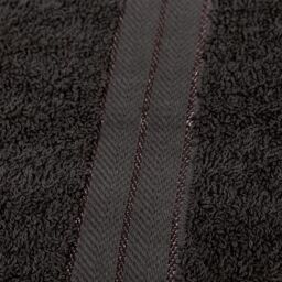 OHS 2 Pack of 100% Cotton Bathroom Bath Towel in Charcoal - thumbnail 5