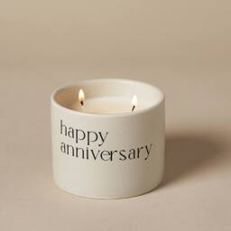 Amore by Juliana Double Wick Candle - Happy Anniversary in Off-White - thumbnail 6