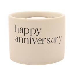 Amore by Juliana Double Wick Candle - Happy Anniversary in Off-White - thumbnail 3