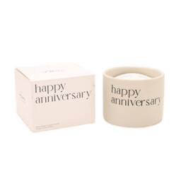 Amore by Juliana Double Wick Candle - Happy Anniversary in Off-White - thumbnail 2