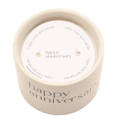 Amore by Juliana Double Wick Candle - Happy Anniversary in Off-White - thumbnail 4