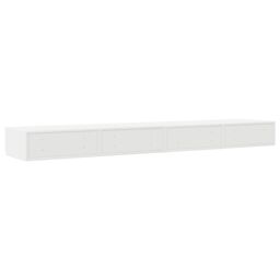 Berkfield Home Bed Drawers White 200x36, 5x16, 5 cm Engineered Wood - thumbnail 8