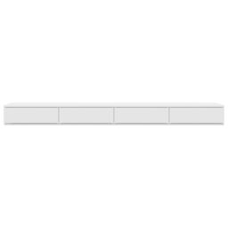 Berkfield Home Bed Drawers White 200x36, 5x16, 5 cm Engineered Wood - thumbnail 6