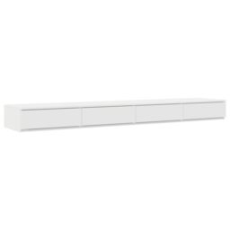 Berkfield Home Bed Drawers White 200x36, 5x16, 5 cm Engineered Wood - thumbnail 2