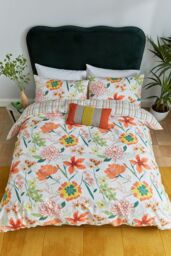 Helena Springfield 'Isla' Woven Cushion in Orange - Size: 30 cm x 50 cm - thumbnail 4