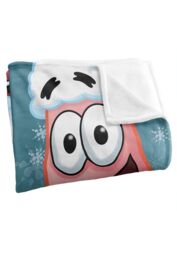 Spongebob Santa Silky Touch Super Soft Throw Blanket 152 X 127 cm in White - thumbnail 3