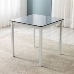 MCC Direct Solid Wooden Kitchen Dining Table & 2 Chairs in Grey - thumbnail 3