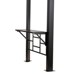 Rowlinsons Sojag Messina BBQ Shelter - Aluminum - L178.66 x W291.59 x H262 cm in Charcoal - thumbnail 4